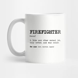 Firefighter Definition Mug